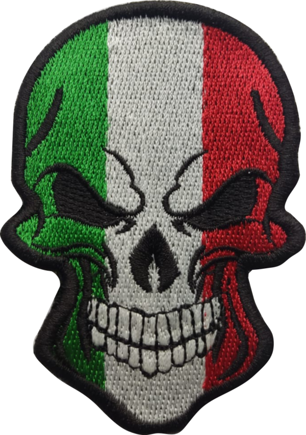 Patch Emblema Caveira Países Bordado com Velcro - Image 8