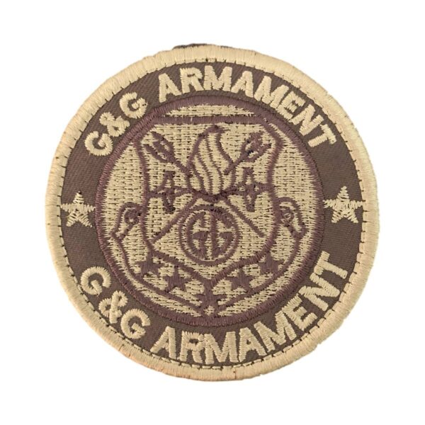 Patch Emblema G&G Armament Oficial Bordado com Velcro - Image 3