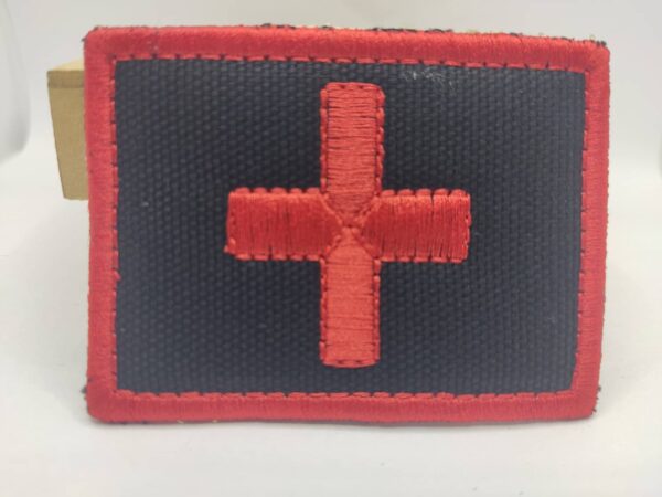 Patch Emblema Médico Bordado com Velcro - Image 2