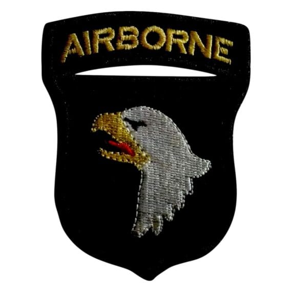 Patch Emblema Airborne Bordado com Velcro
