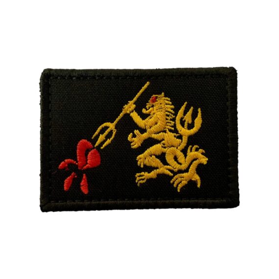 Patch Emblema Bandeira Navy Seal DEVGRU Bordado com Velcro