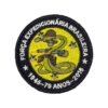 Patch Emblema FEB 70 Anos Bordado com Velcro