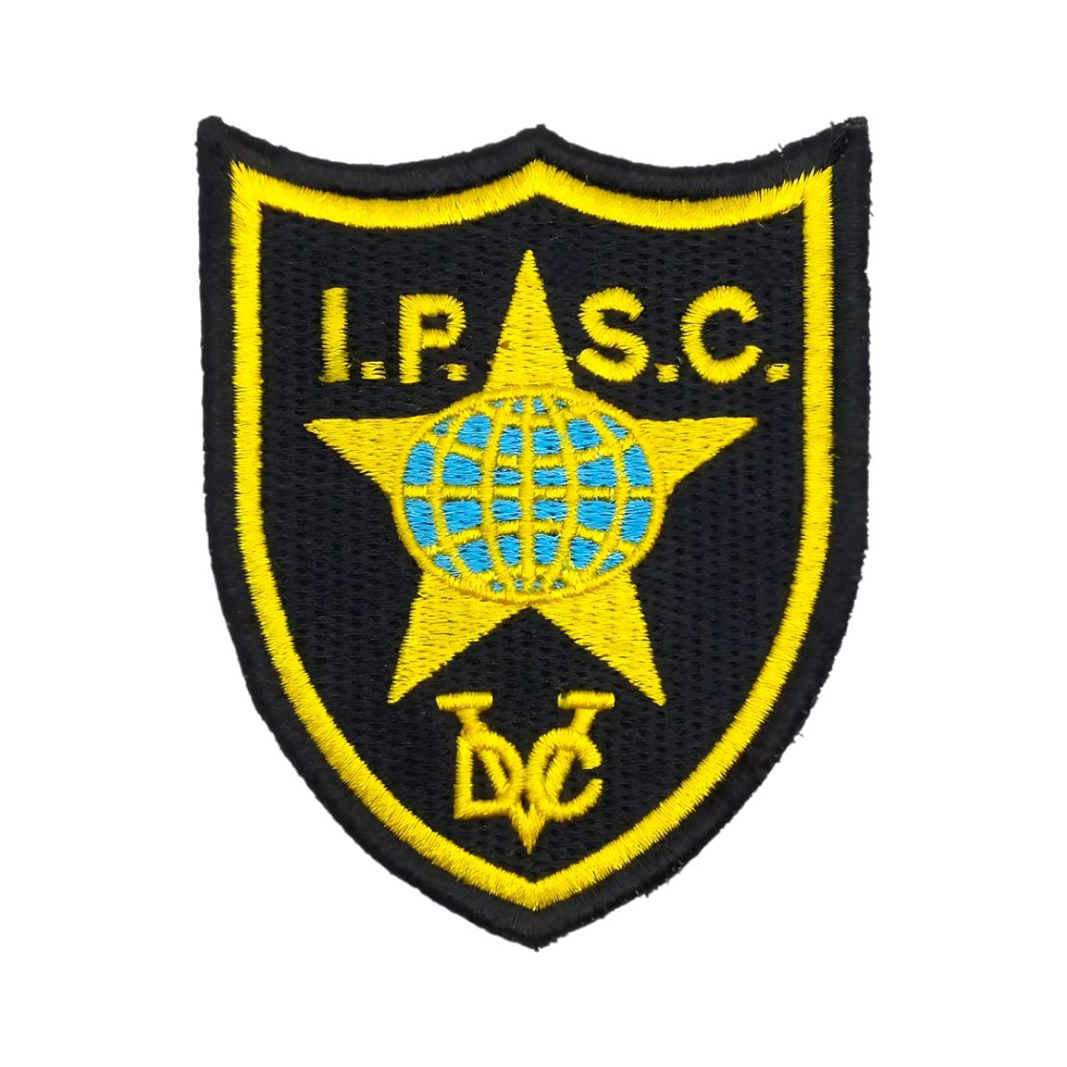Patch Emblema Confederação Internacional de Tiro Prático IPSC Bordado com Velcro