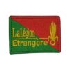 Patch Emblema Legião Estrangeira Bordado com Velcro