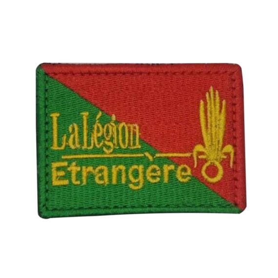 Patch Emblema Legião Estrangeira Bordado com Velcro