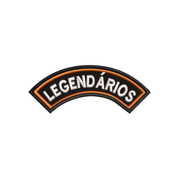 Patch Emblema Manicaca Legendários Bordado fixação por Costura
