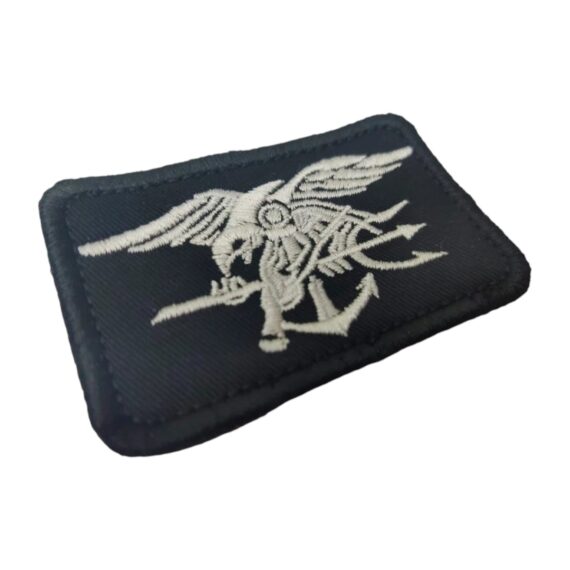 Patch Emblema Navy Seal Bandeira Bordado com Velcro