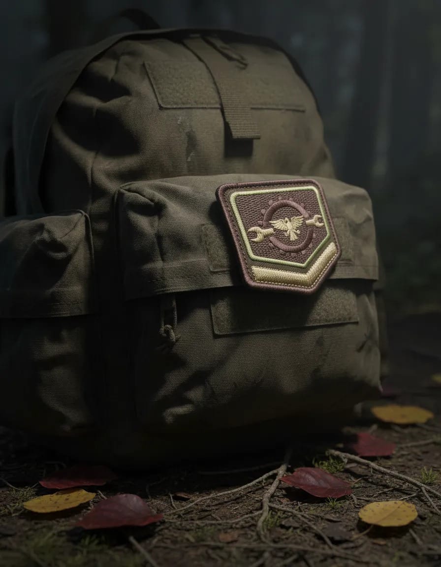 Patch Emblema Patentes Oficial Bordado com Velcro - Imagem 4