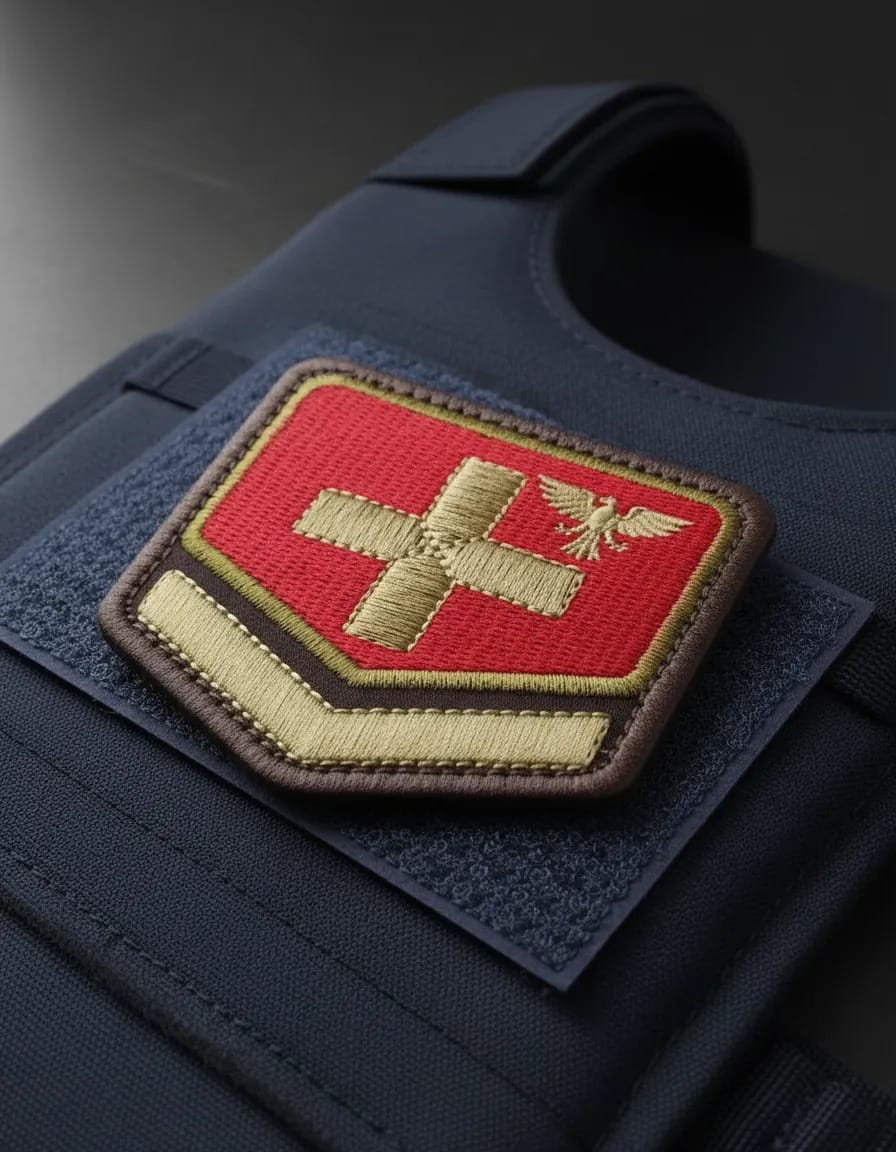 Patch Emblema Patentes Oficial Bordado com Velcro - Imagem 5