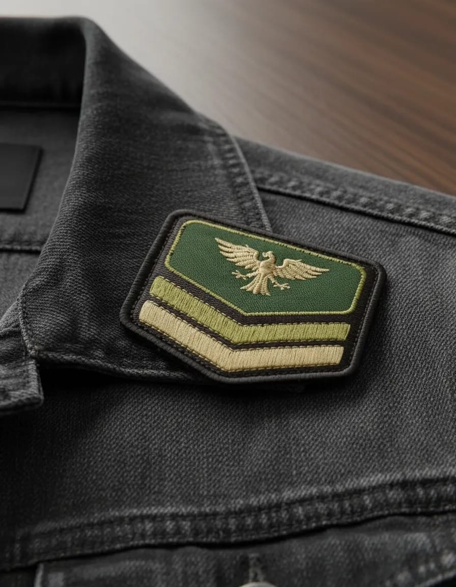 Patch Emblema Patentes Oficial Bordado com Velcro - Imagem 3