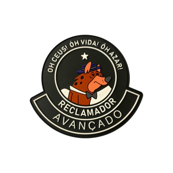 Patch Reclamador Avançado Oficial Emborrachado Com Velcro
