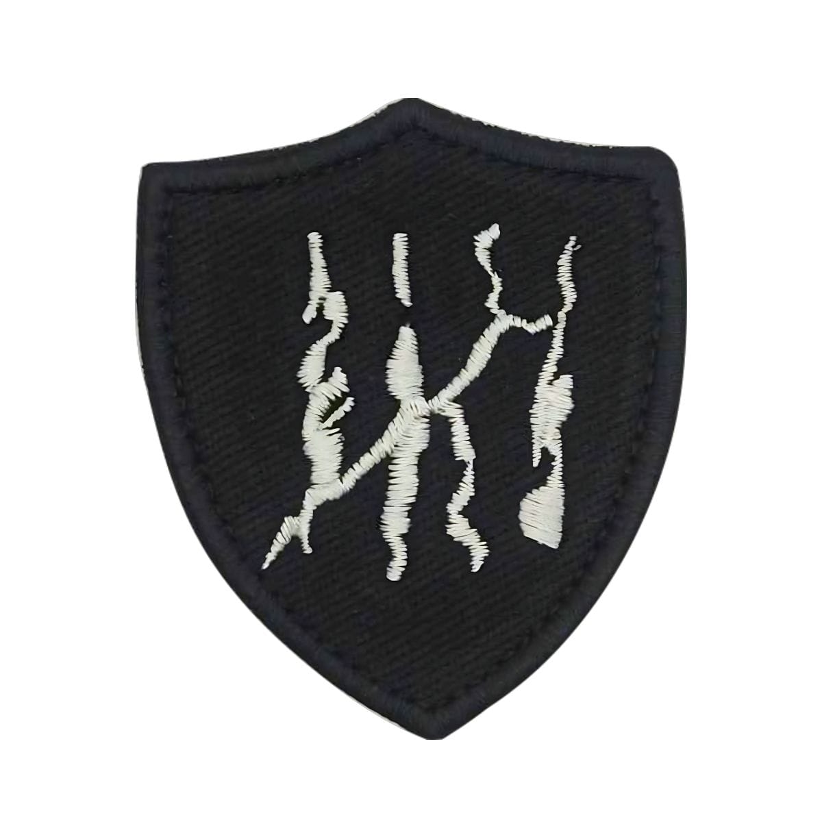 Patch Emblema Sobrevivencialismo Bordado com Velcro - Imagem 2