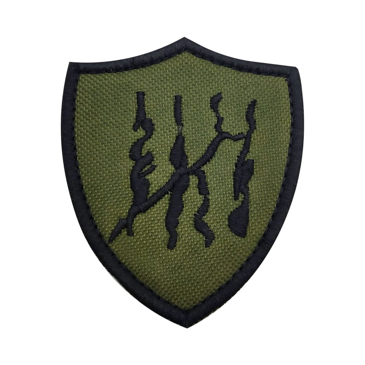 Patch Emblema Sobrevivencialismo Bordado com Velcro