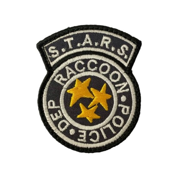 Patch Emblema Stars Raccoon Police Dep Bordado com Velcro