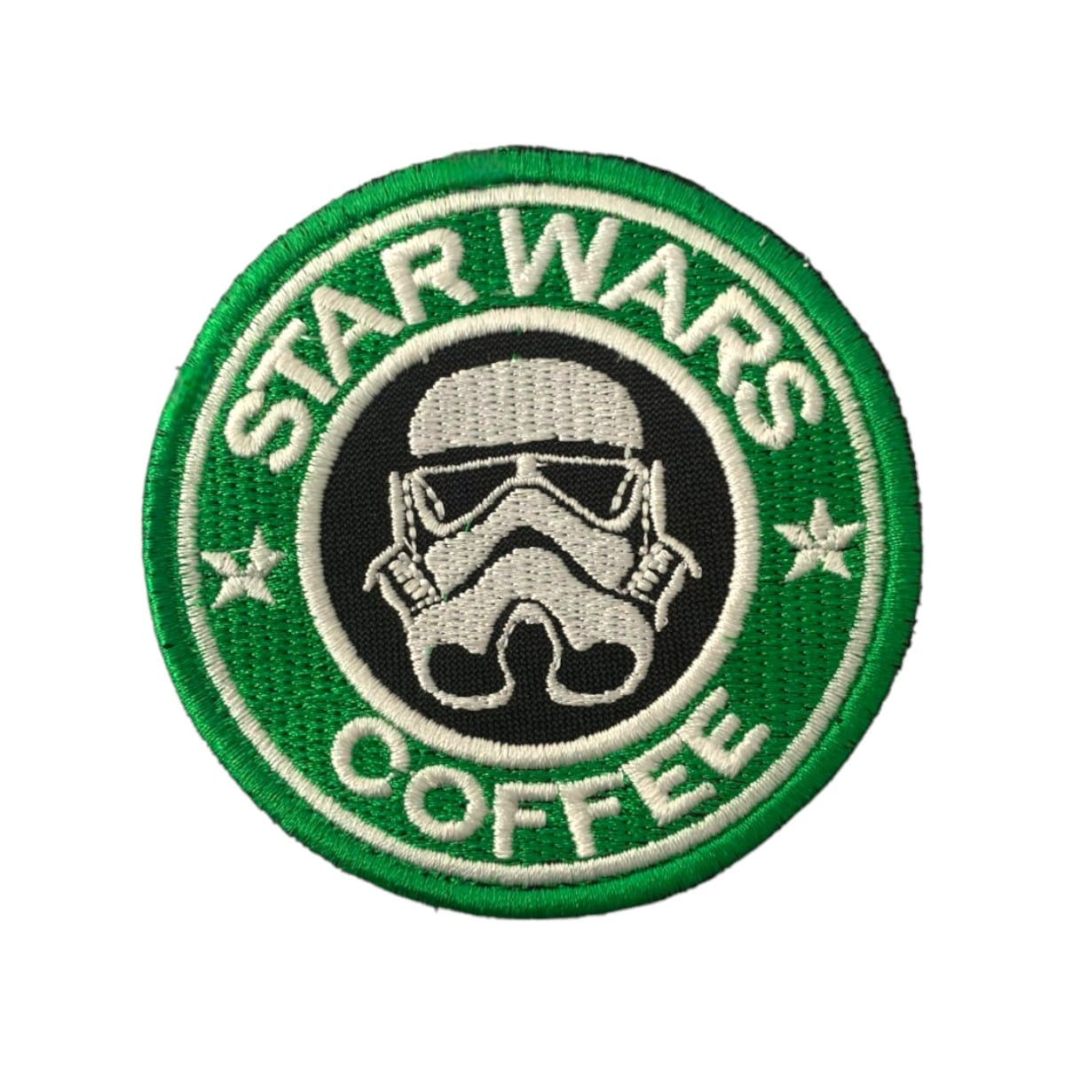 Patch Emblema Star Wars Coffee Bordado com Velcro