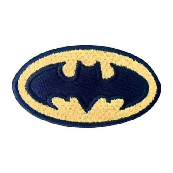 Patch Emblema Batman O Homem Morcego Bordado com Velcro
