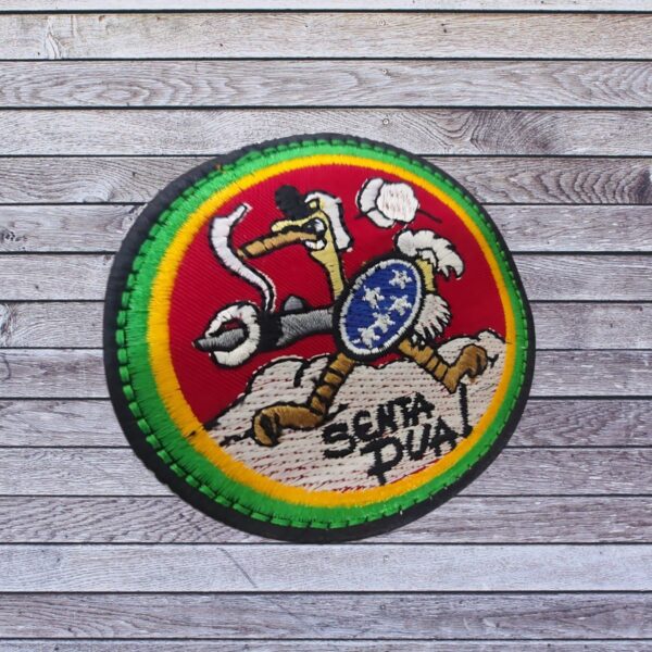 Patch Emblema Senta Pua! Bordado com Velcro - Image 2