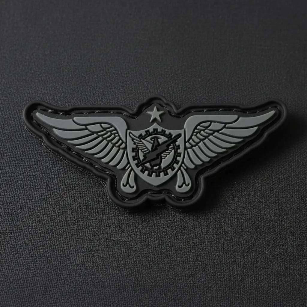 Patch Emblema Breve PATRULHEIRO da PMESP Emborrachado com Velcro - Imagem 3