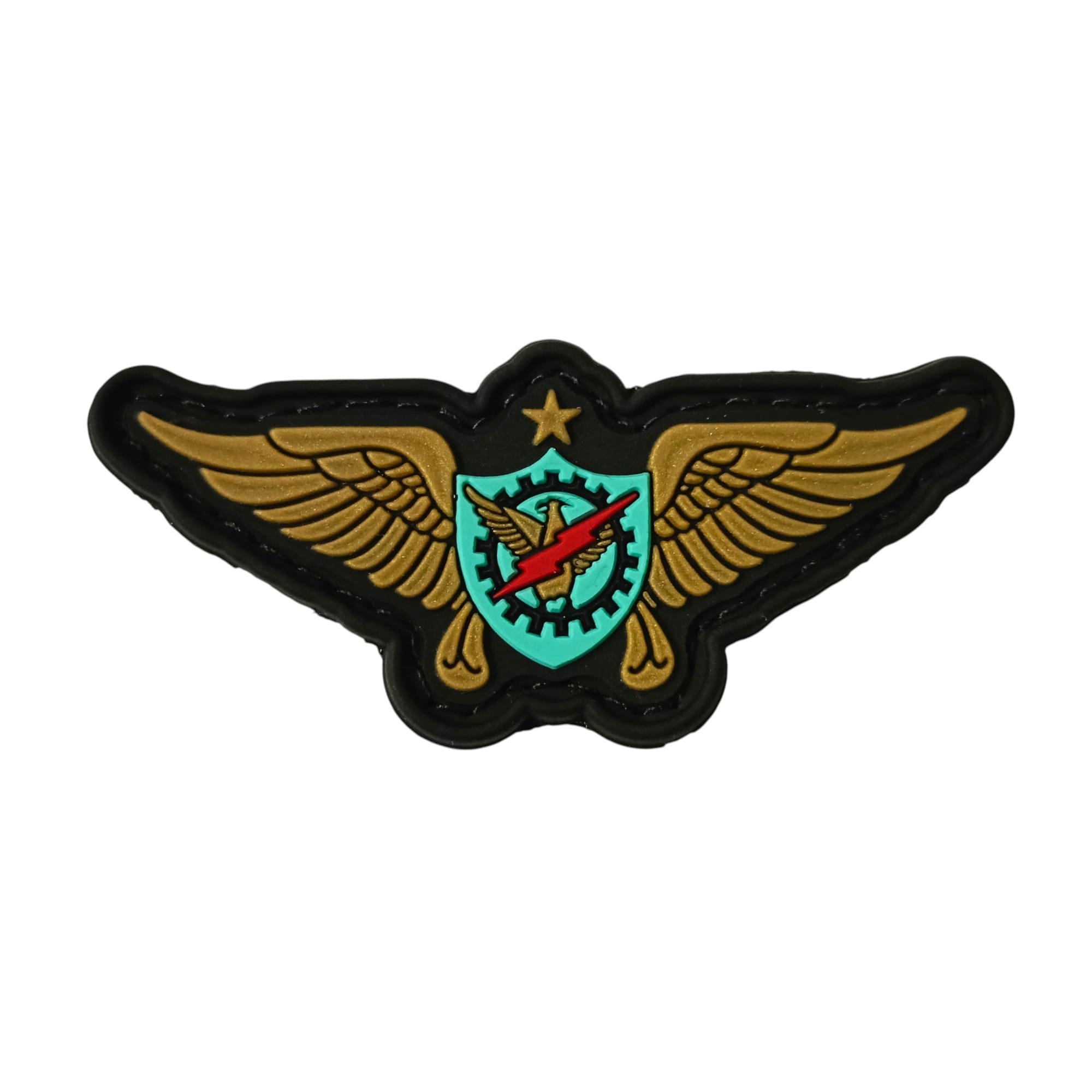 Patch Emblema Breve PATRULHEIRO da PMESP Emborrachado com Velcro