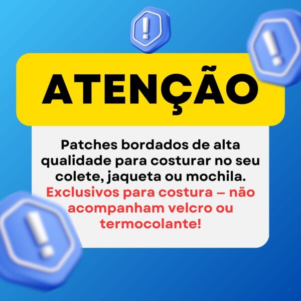 Patch Emblema Manicaca Legendários Oficial Bordado fixação por Costura - Image 3