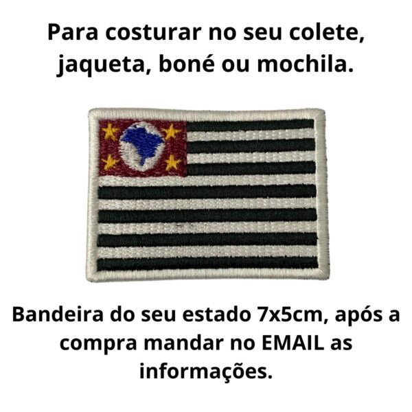 Kit Patches Emblema Legendários Oficial Bordado fixação por Costura - Image 5