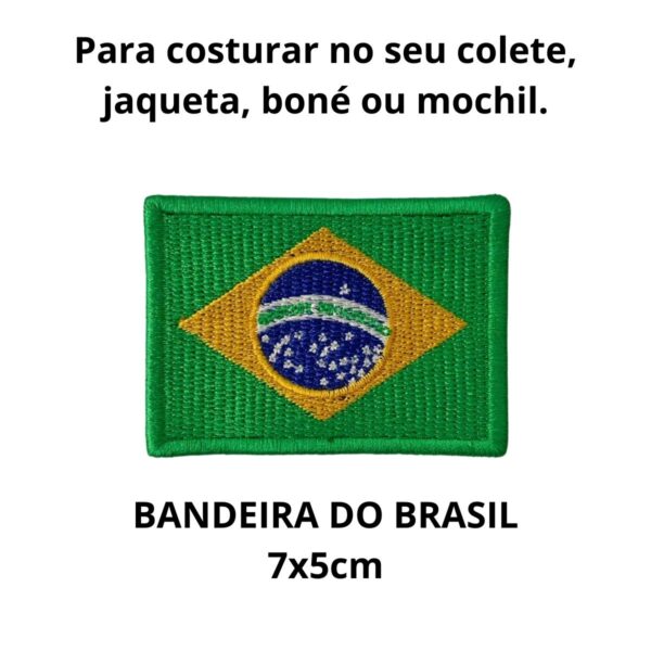 Kit Patches Emblema Legendários Oficial Bordado fixação por Costura - Image 4