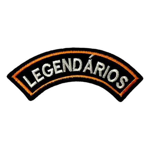 Patch Emblema Manicaca Legendários Oficial Bordado fixação por Costura