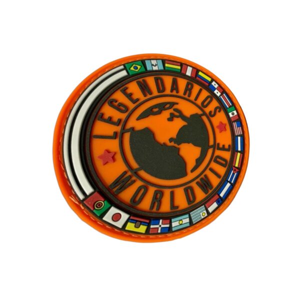 Patch Emblema Legendários World Wide Oficial Emborrachado com Velcro - Image 3