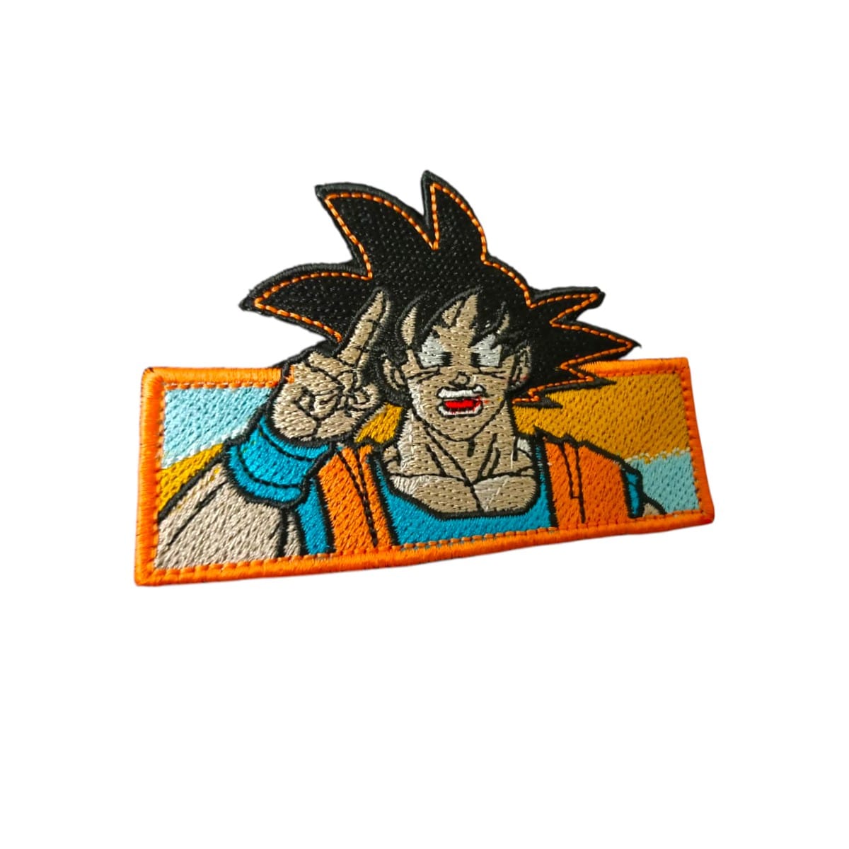 Patch Emblema Oi eu sou Goku Bordado com Velcro