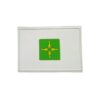 Patch Emblema Bandeira Brasilia DF Emborrachado com Velcro