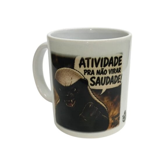 Caneca Personalizada Atividade pra não virar saudades! Cerâmica 350ml Sublimado
