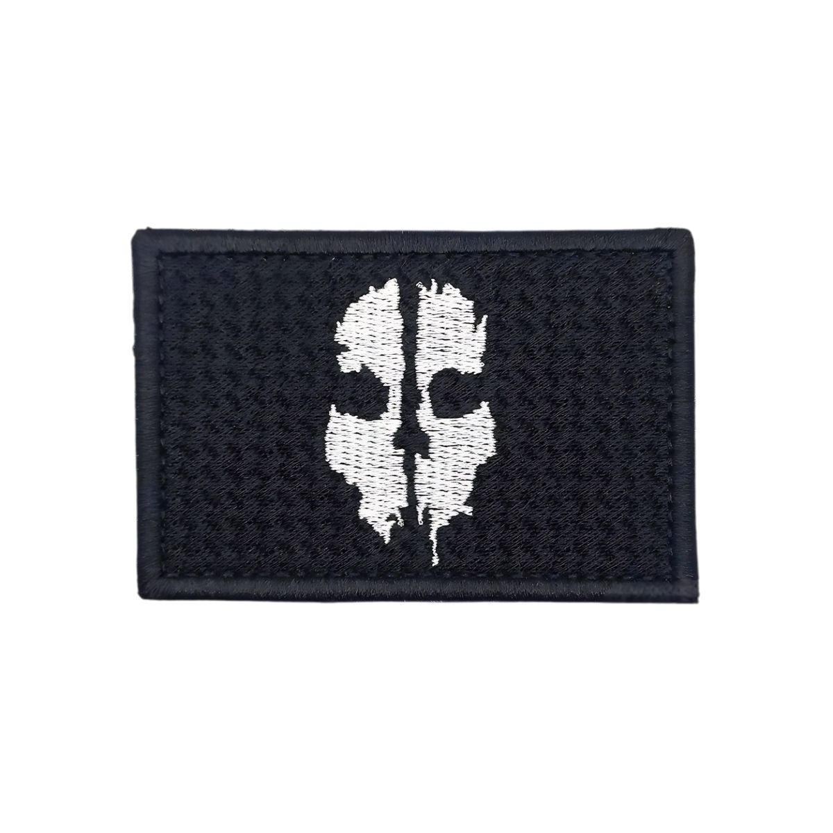 Patch Emblema Ghost Bordado com Velcro