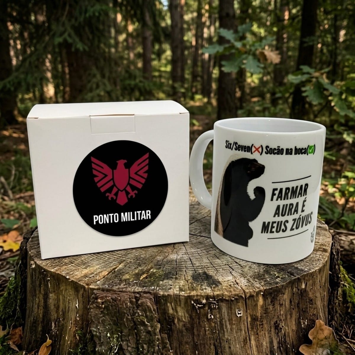 Caneca Personalizada Oi meu Chapa Cerâmica 350ml Sublimado - Imagem 3