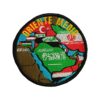 Patch Emblema Mapa Oriente Medio Bordado Com Velcro